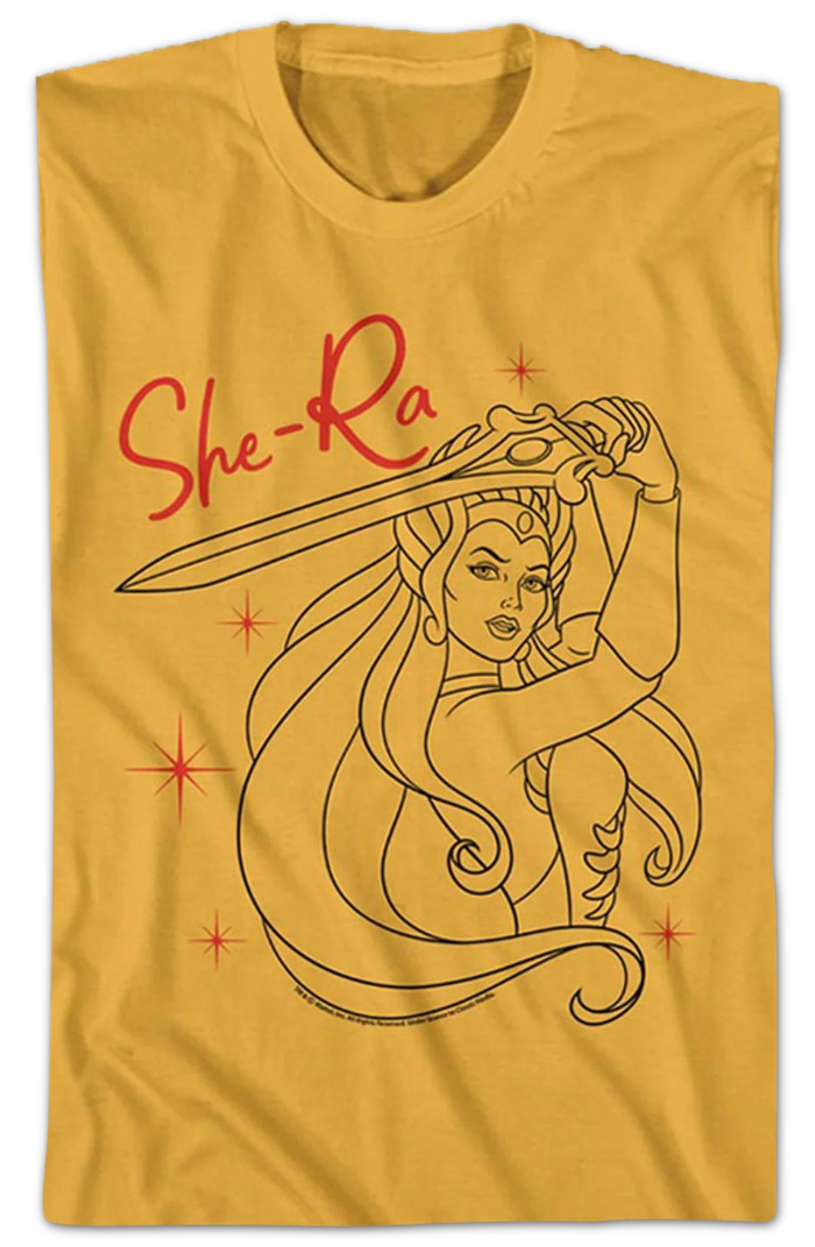She-Ra Sketch Masters of the Universe T-Shirt - Image 2