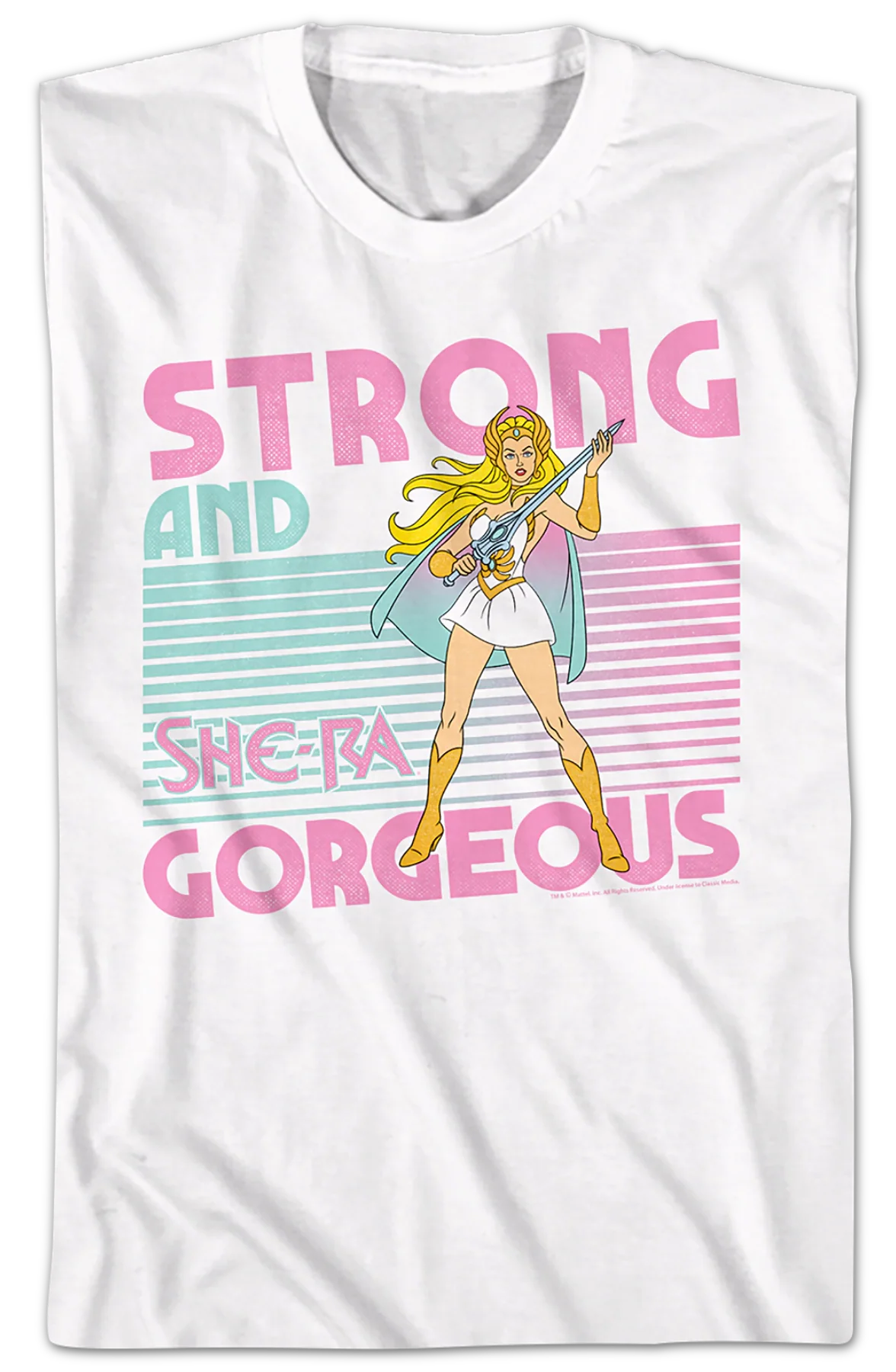 She-Ra Strong and Gorgeous Masters of the Universe T-Shirt - Image 2