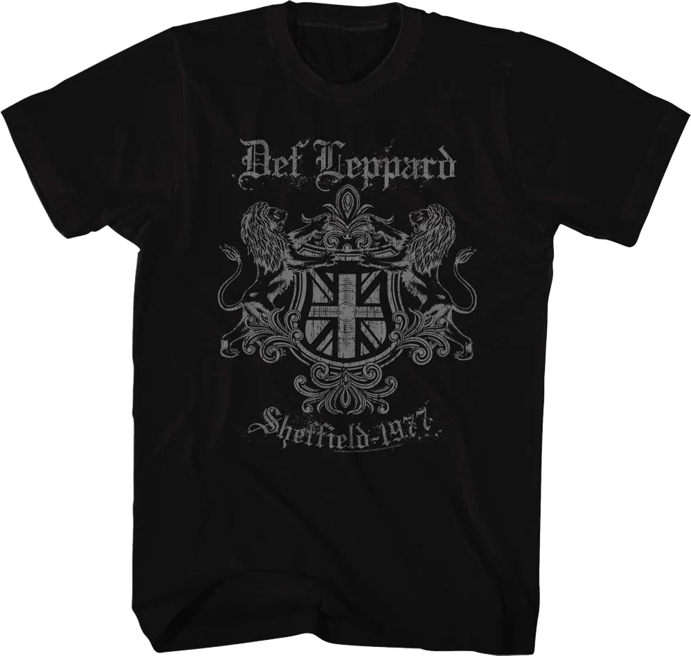 Sheffield 1977 Def Leppard T-Shirt