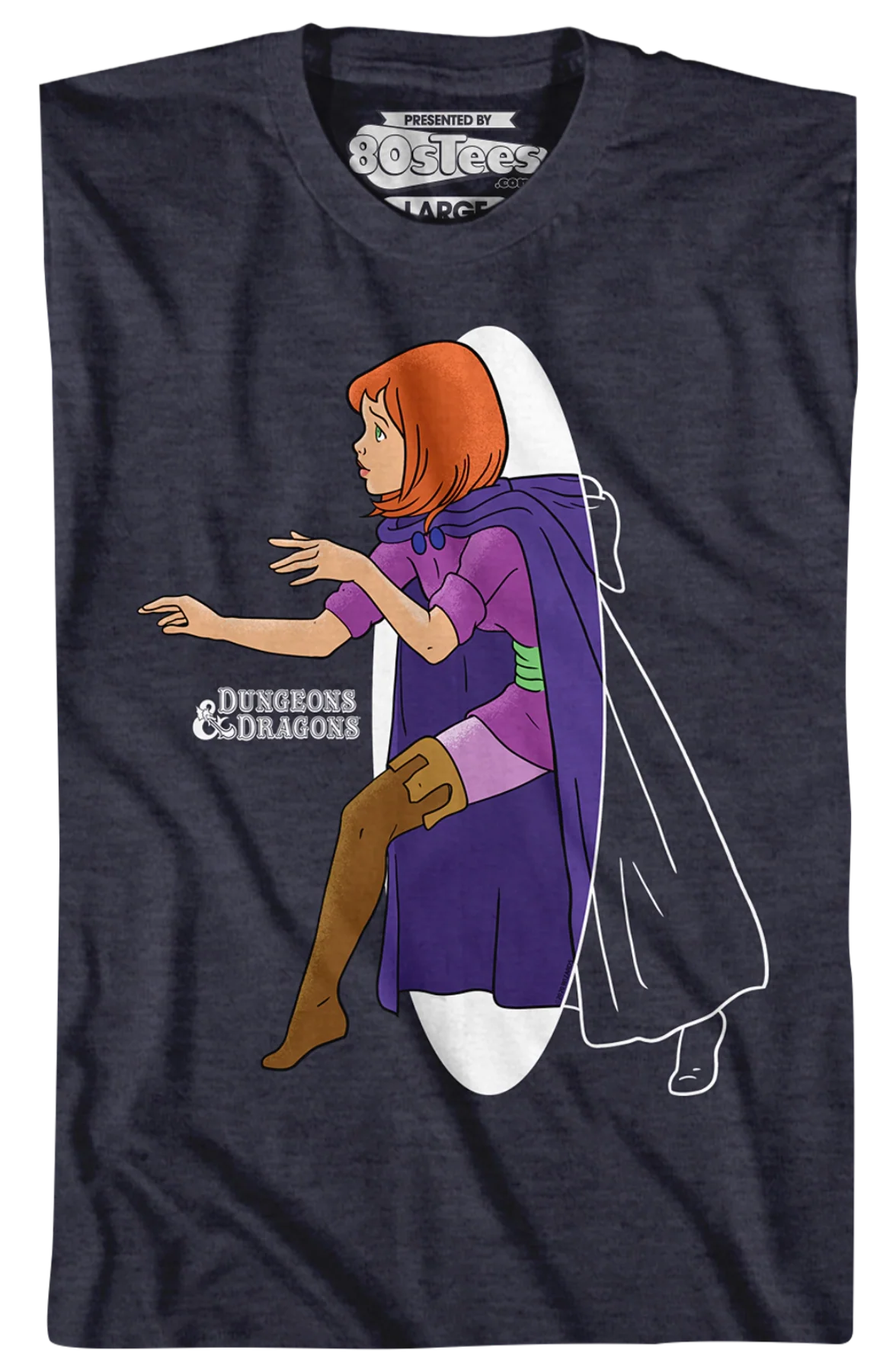 Sheila's Magical Cloak Dungeons & Dragons T-Shirt - Image 2