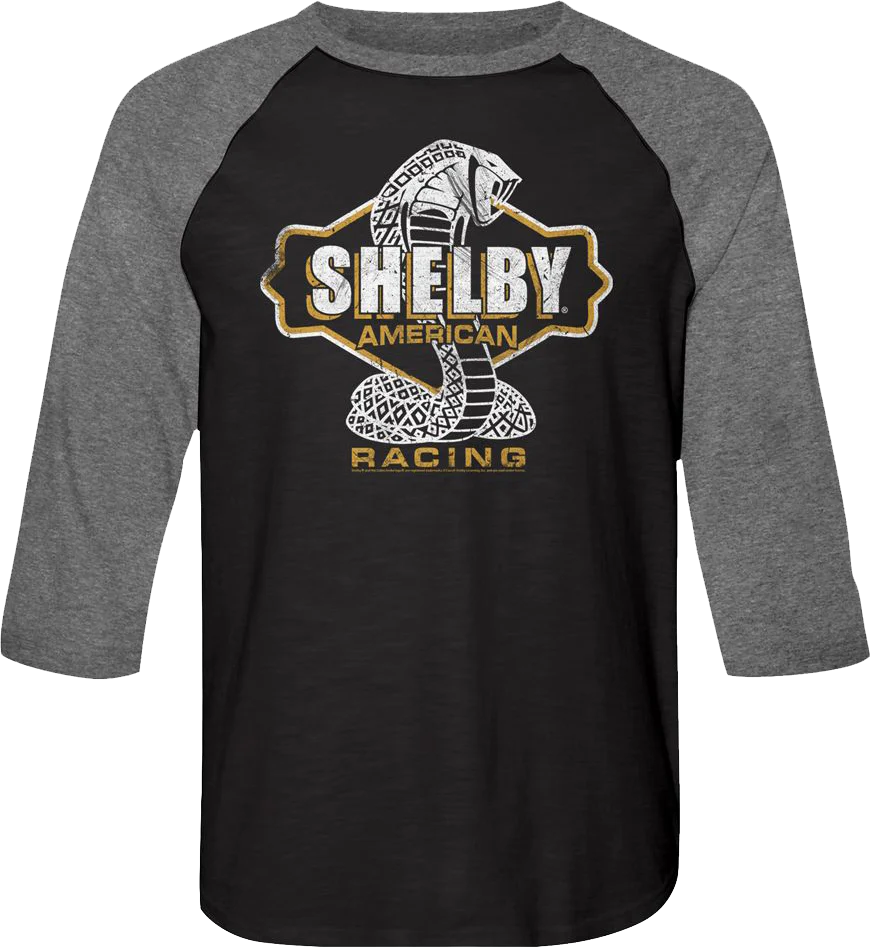 Shelby Racing Raglan Baseball Shirt