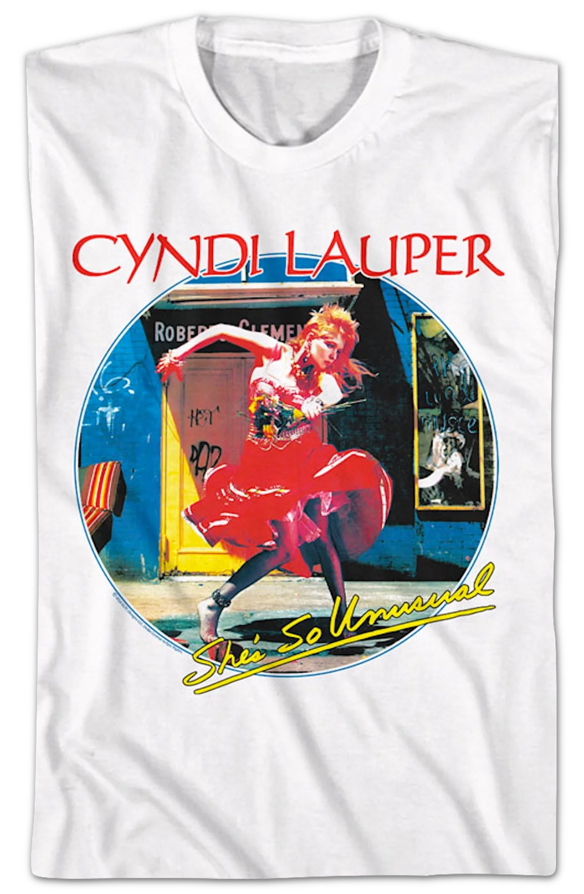 She's So Unusual Cyndi Lauper T-Shirt - Image 2