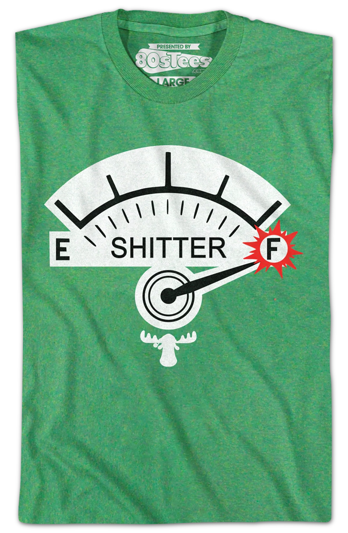 Shitter's Full Gas Gauge Christmas Vacation T-Shirt - Image 2