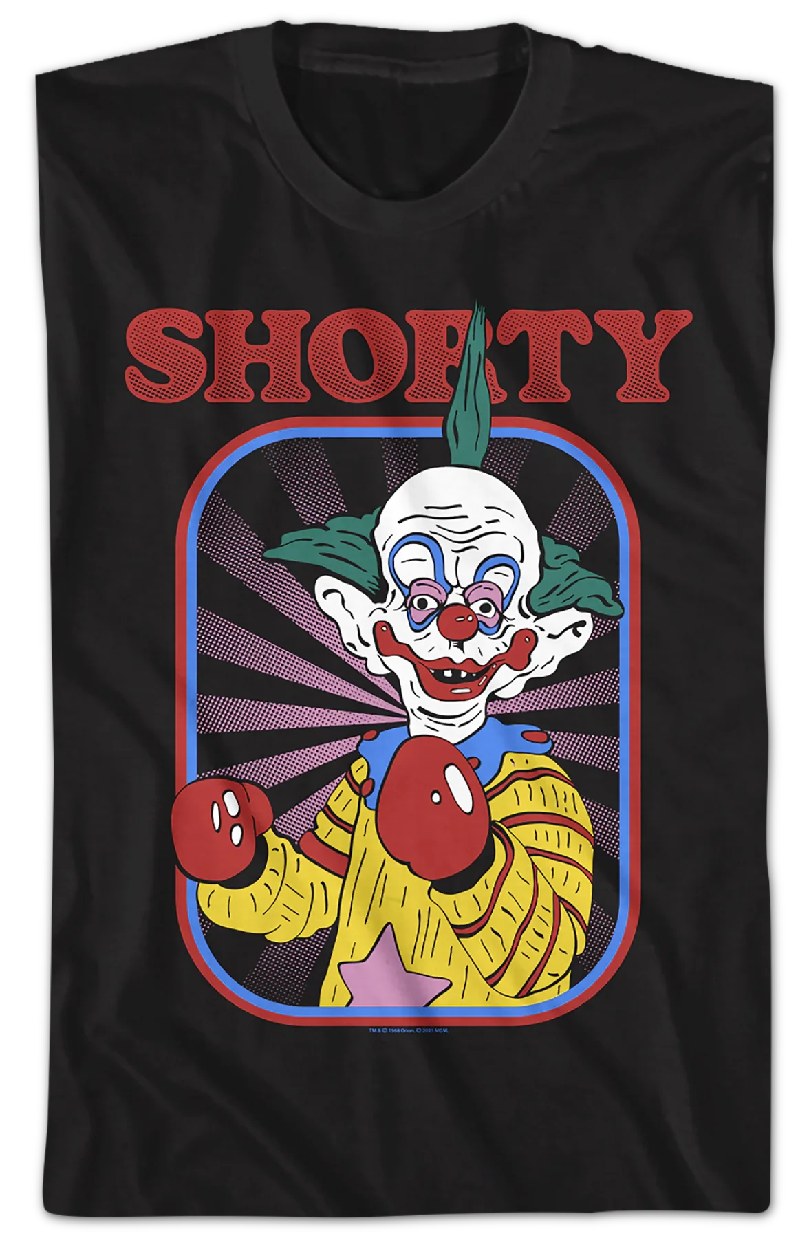 Shorty Killer Klowns From Outer Space T-Shirt - Image 2