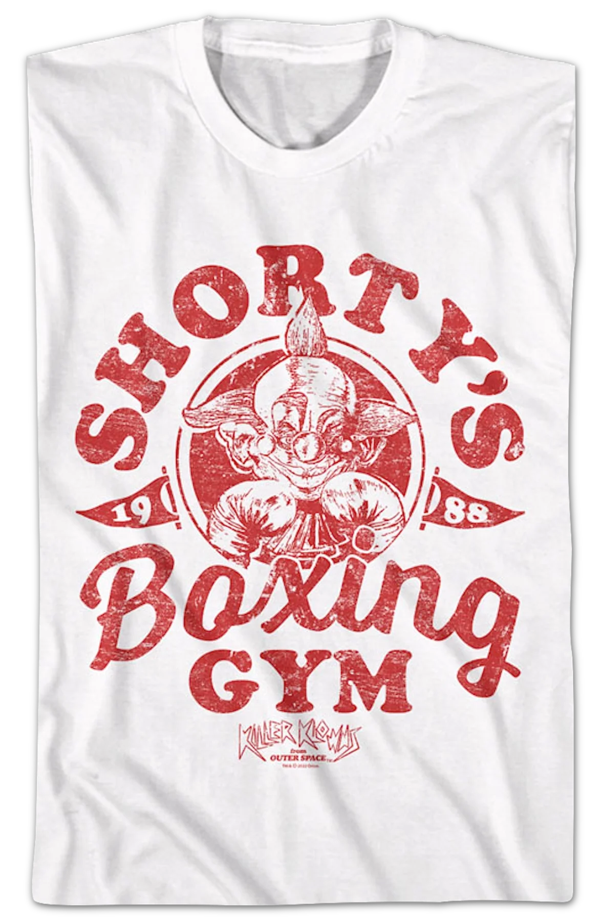 Shorty's Boxing Gym Killer Klowns From Outer Space T-Shirt - Image 2