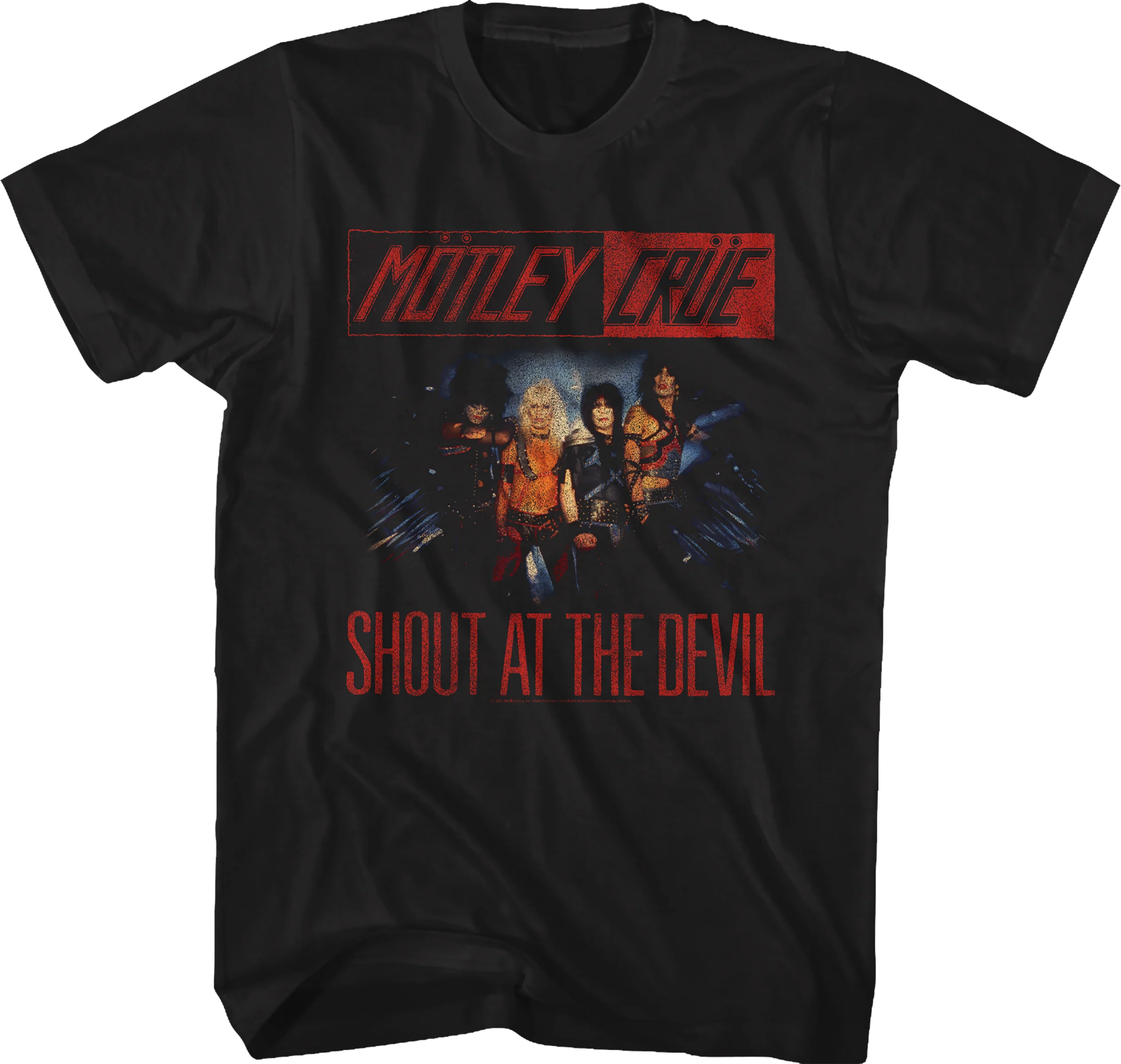 Shout At The Devil Photo Motley Crue T-Shirt
