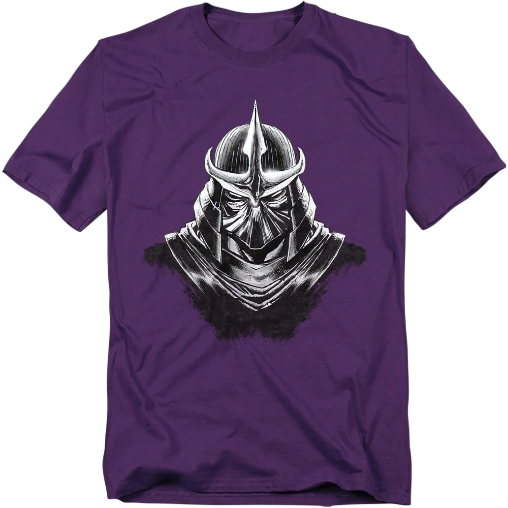 Shredder's Helmet Teenage Mutant Ninja Turtles T-Shirt - Image 2