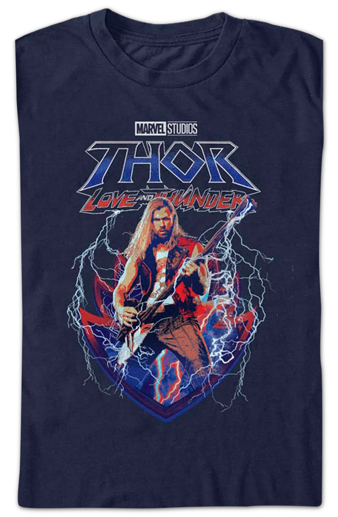 Shredding The Axe Thor Love And Thunder Marvel Comics T-Shirt - Image 2