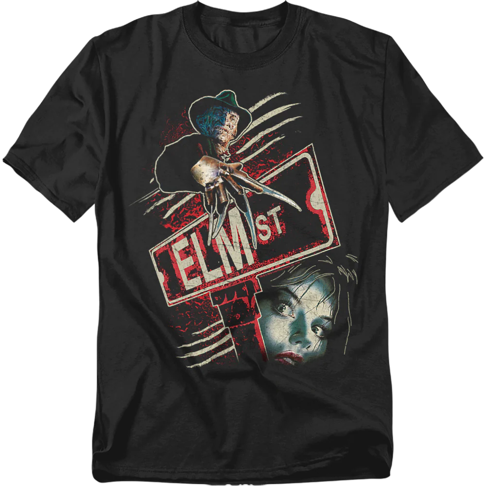 Sign Nightmare On Elm Street T-Shirt