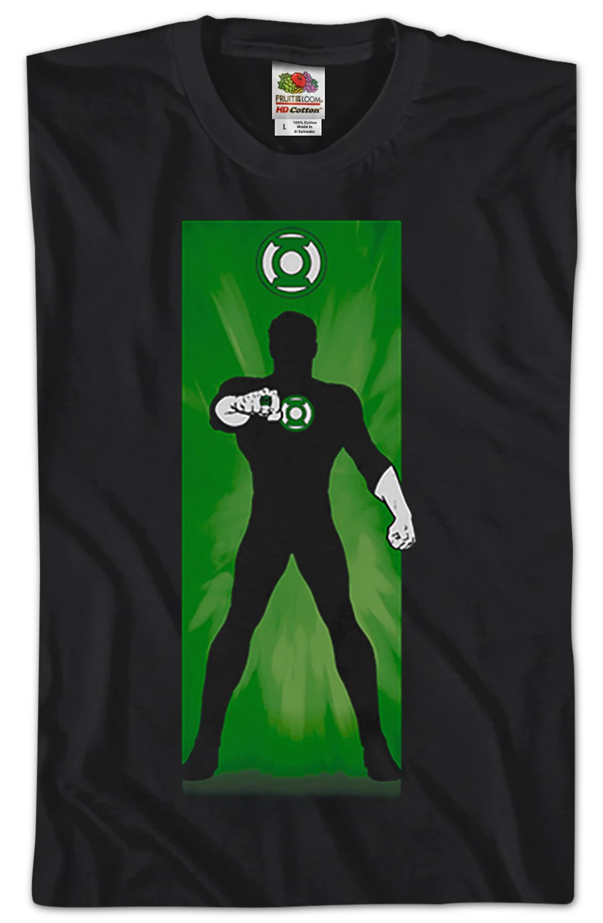 Silhouette Green Lantern T-Shirt - Image 2