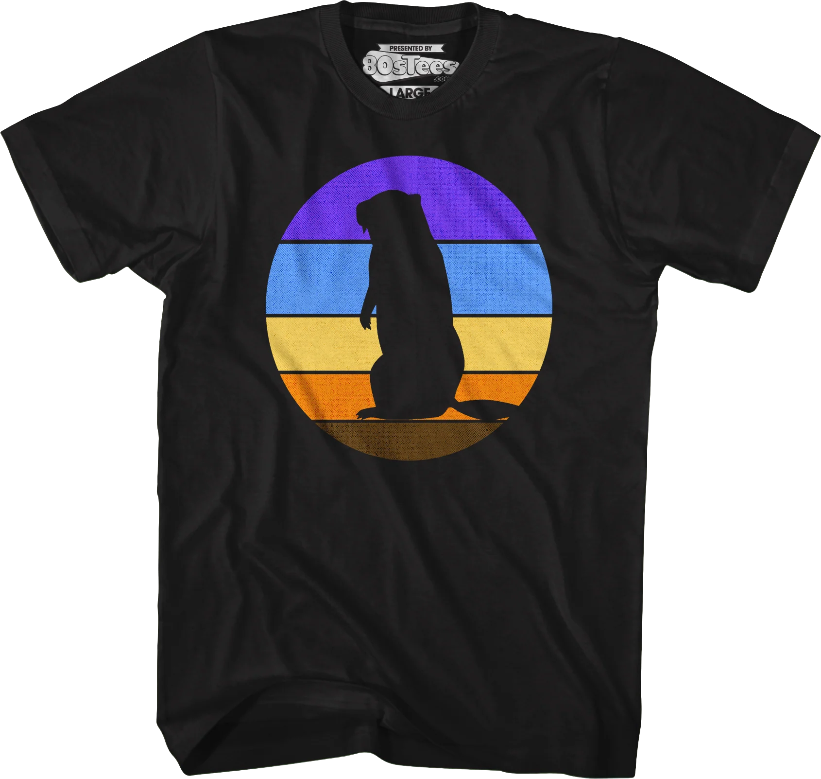 Silhouette Groundhog Day T-Shirt