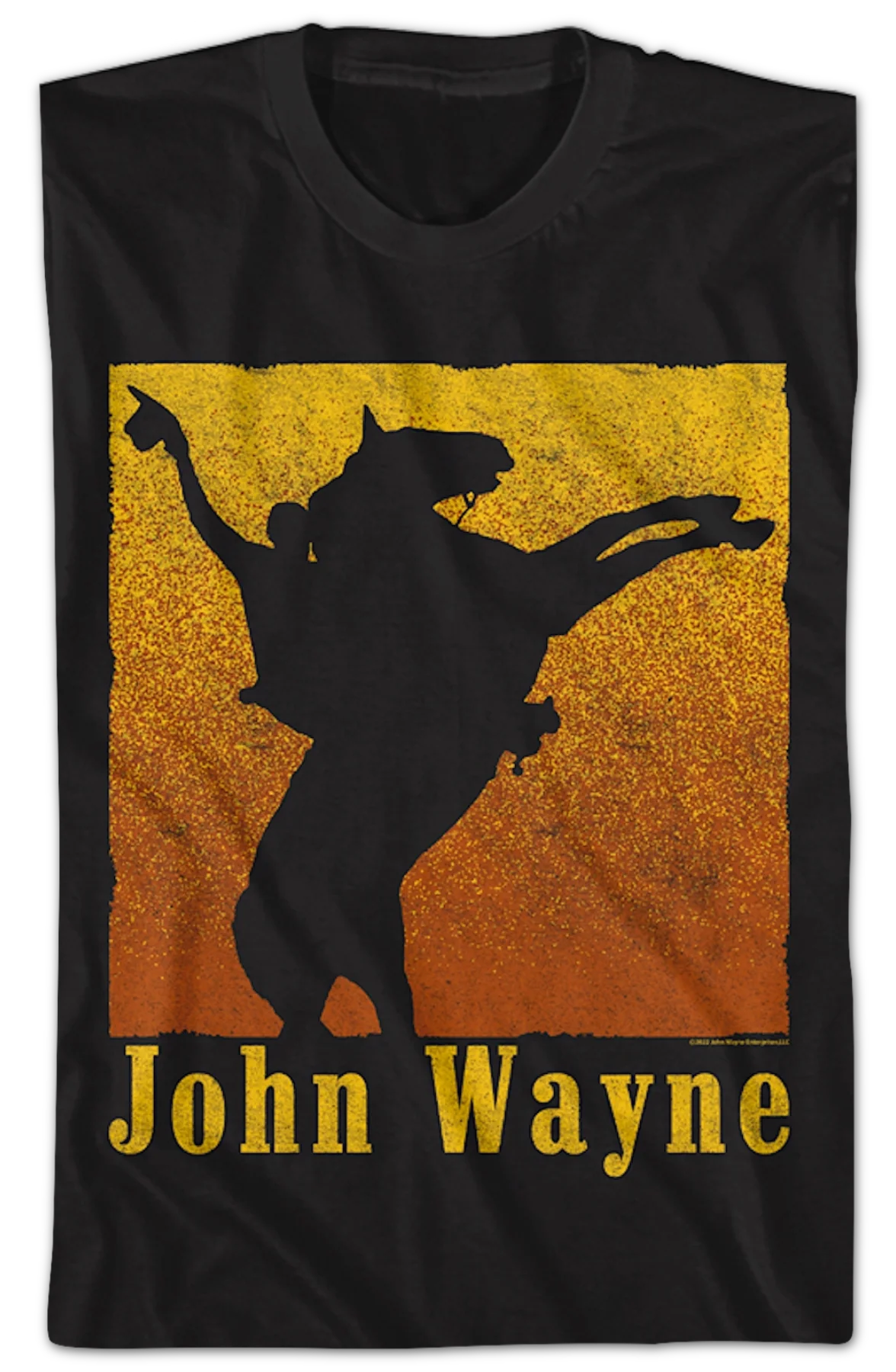 Silhouette John Wayne T-Shirt - Image 2