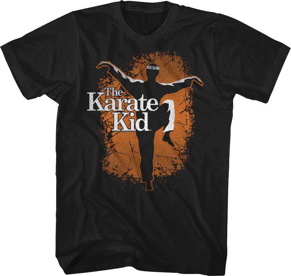 Silhouette Karate Kid T-Shirt