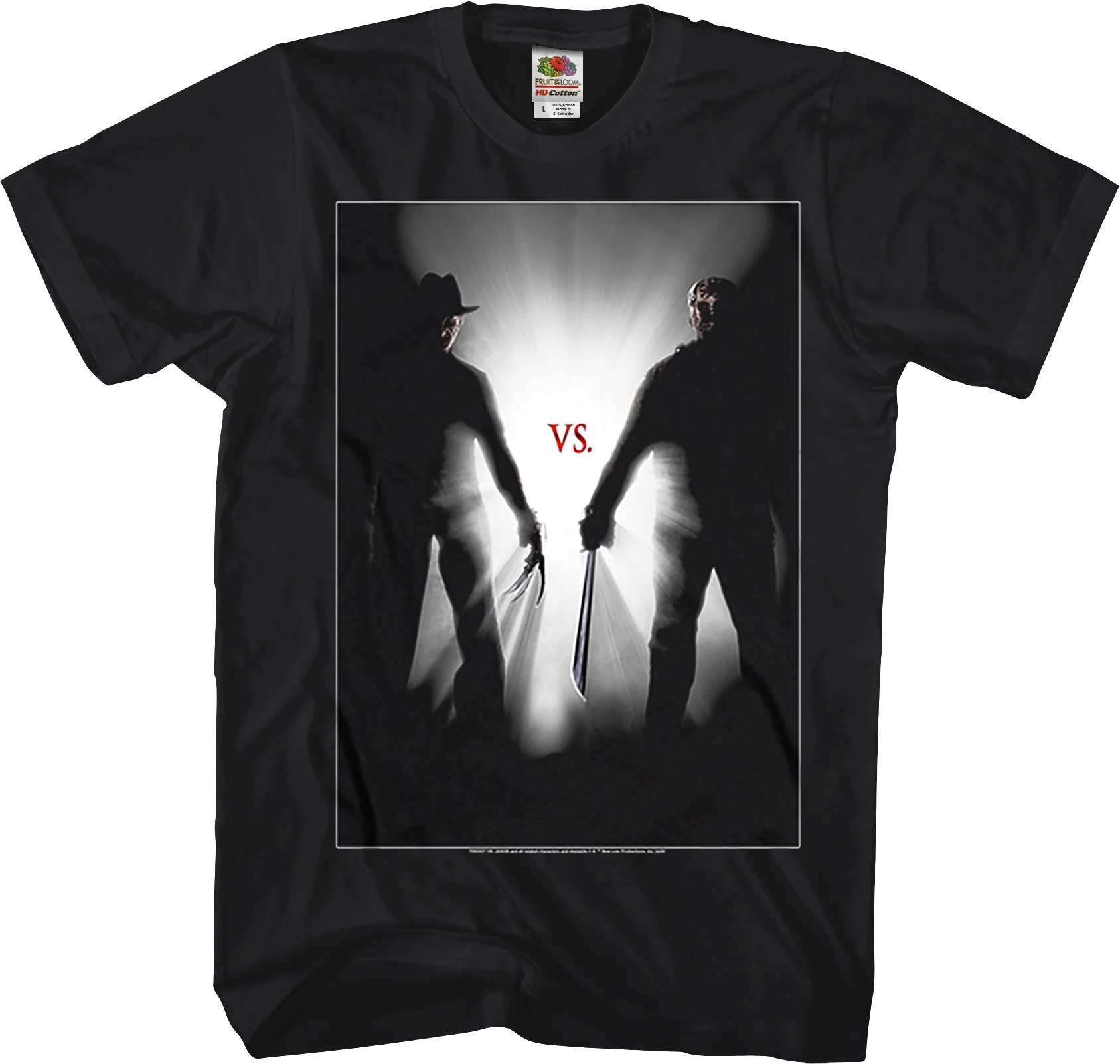 Silhouettes Freddy vs. Jason T-Shirt