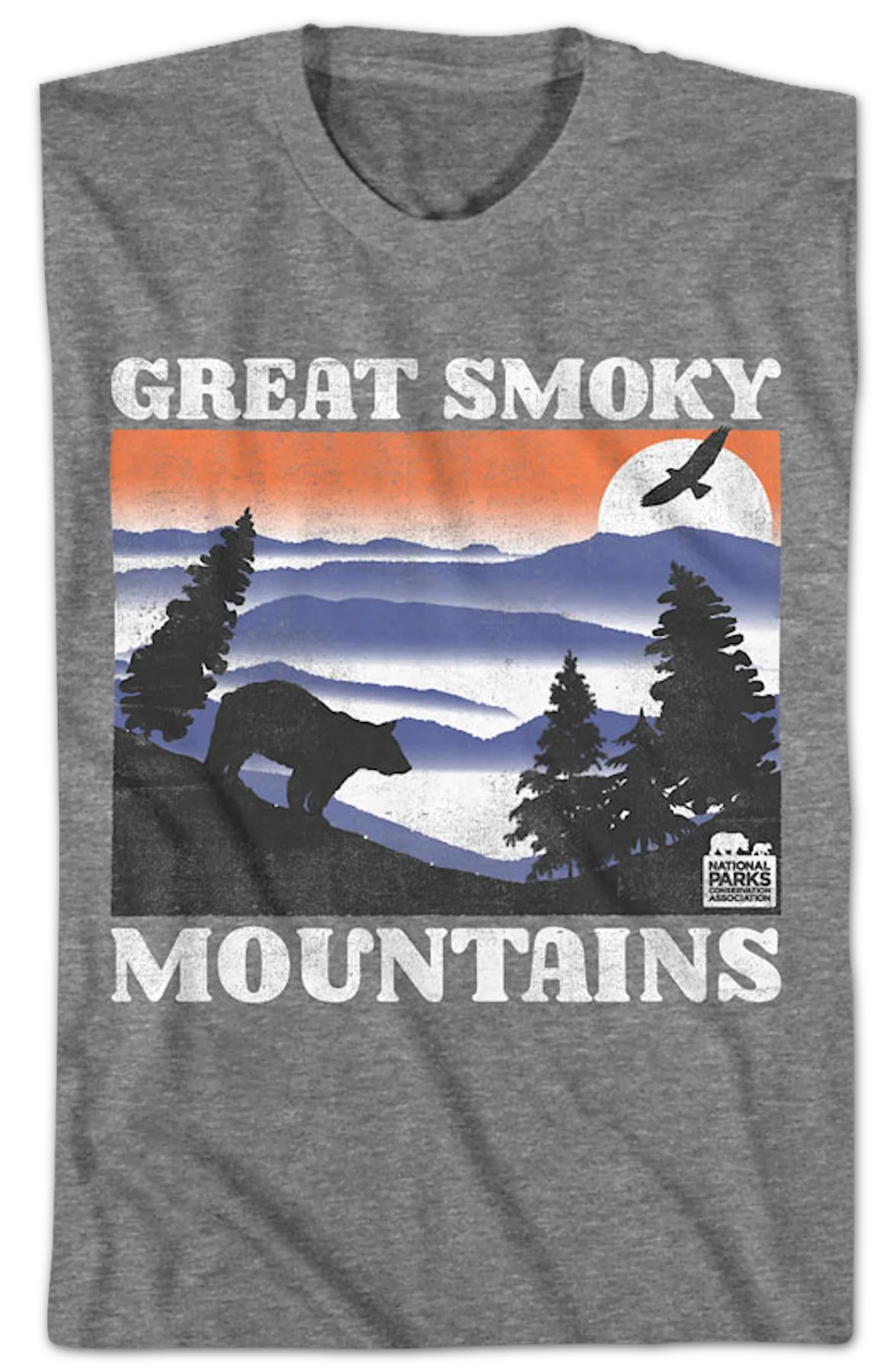 Silhouettes Great Smoky Mountains National Park T-Shirt - Image 2