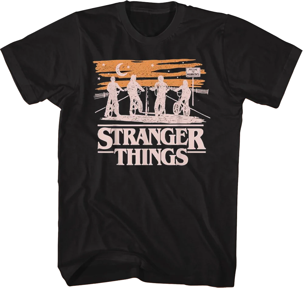 Silhouettes Stranger Things T-Shirt