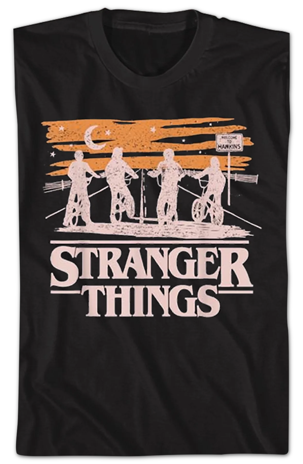 Silhouettes Stranger Things T-Shirt - Image 2