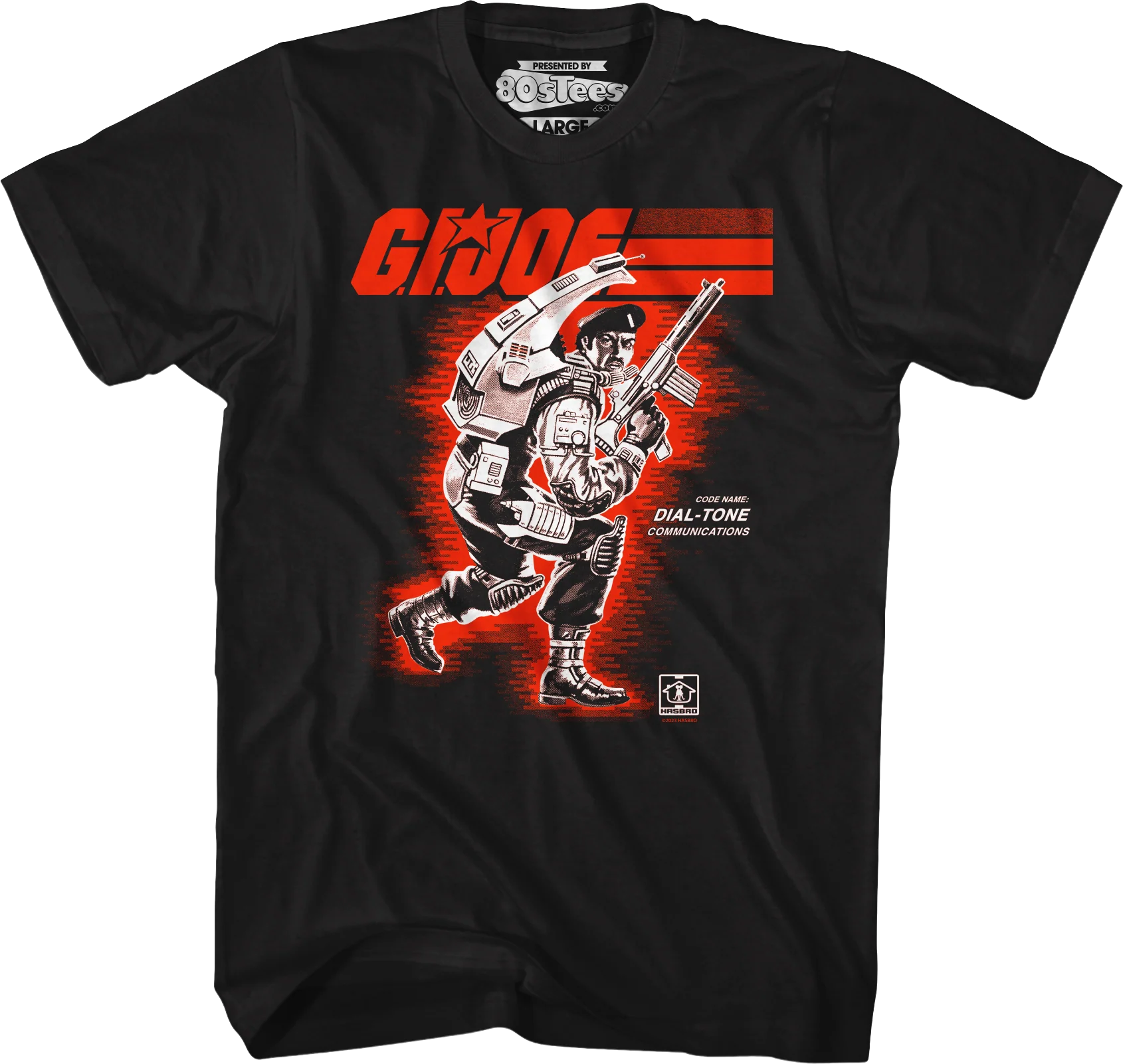 Simple Box Art Dial-Tone GI Joe T-Shirt