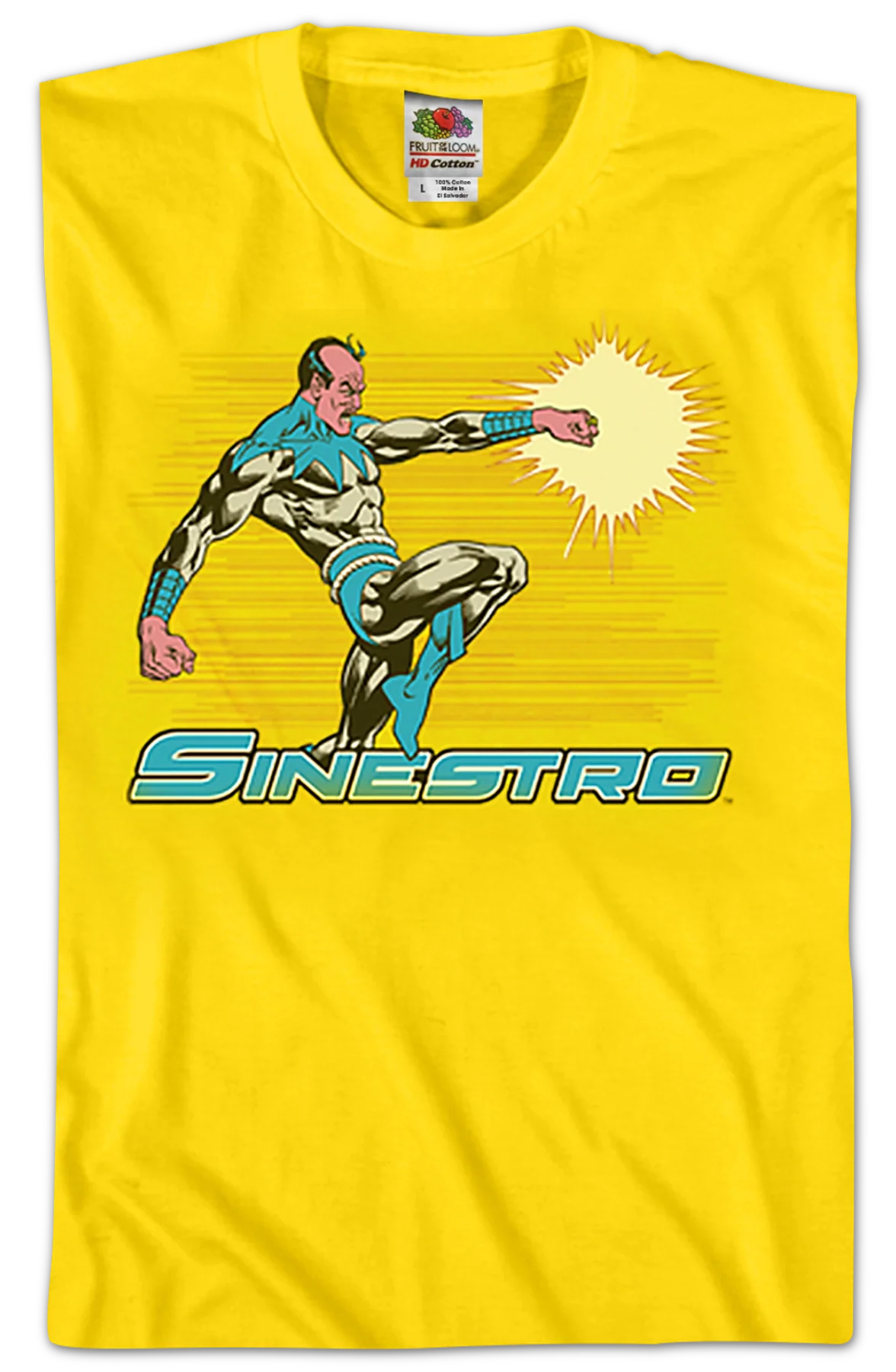 Sinestro DC Comics T-Shirt - Image 2
