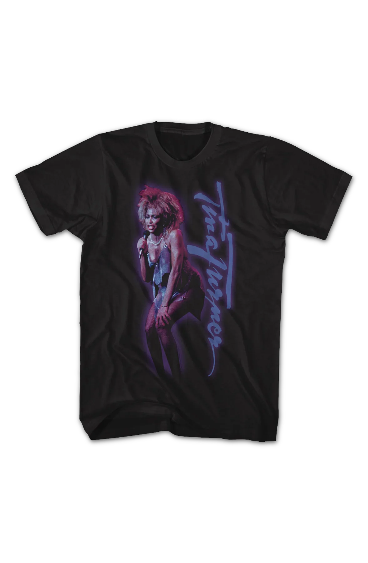 Singing Glow Tina Turner T-Shirt - Image 2
