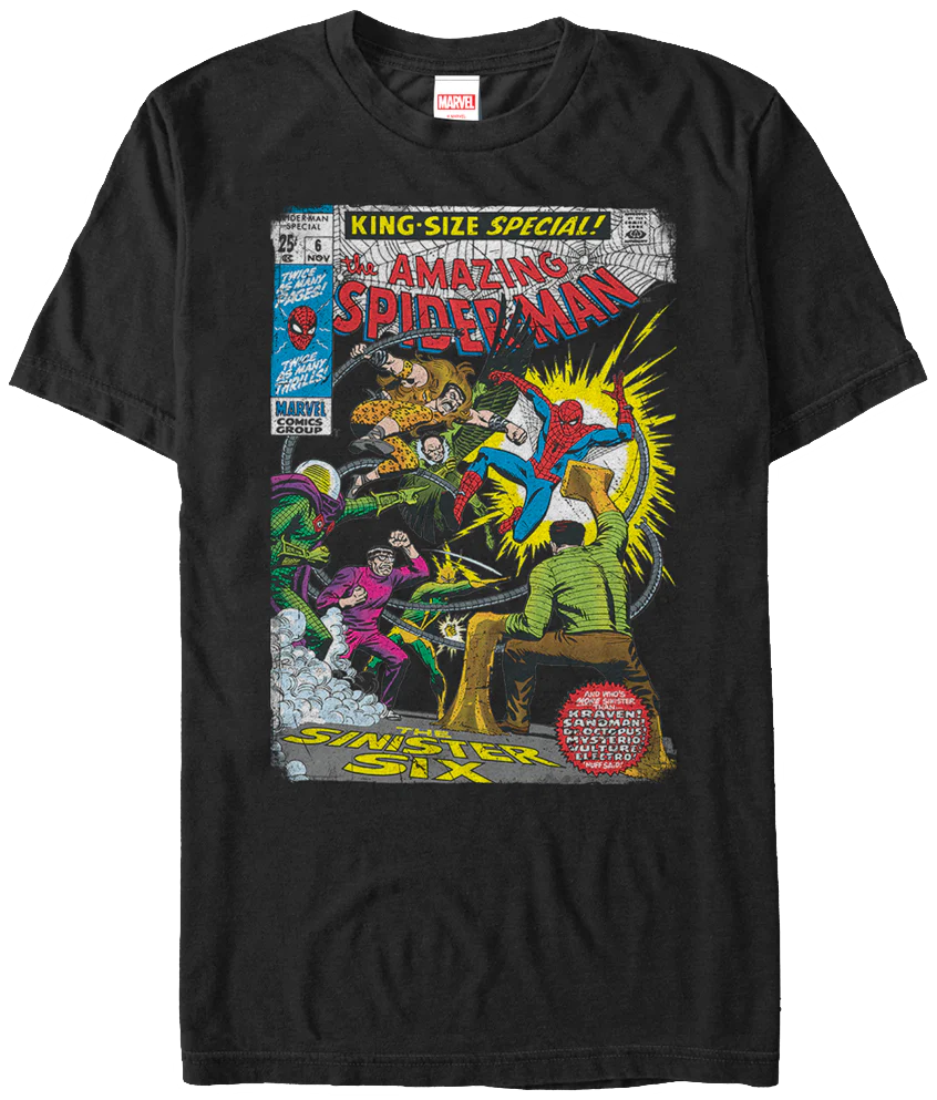 Sinister Six Spider-Man T-Shirt