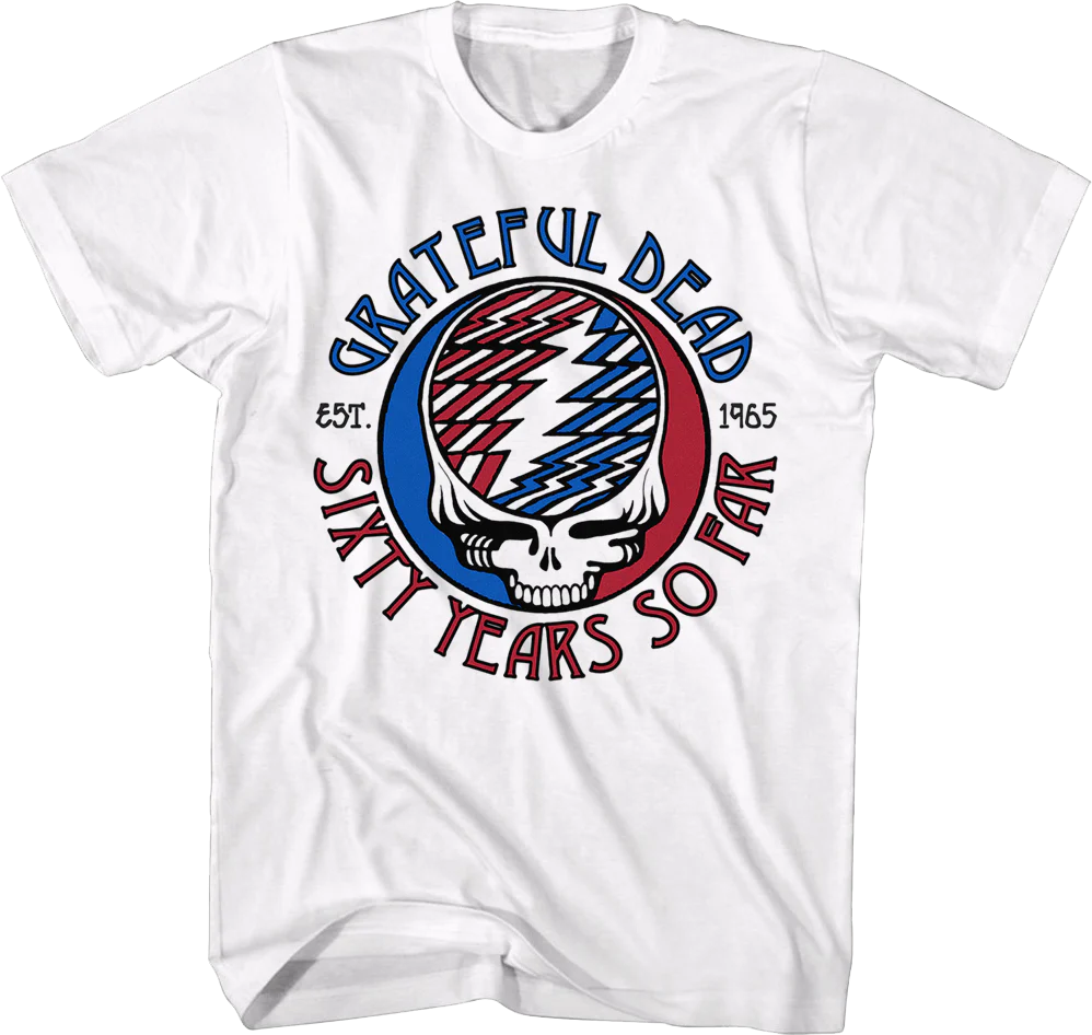 Sixty Years So Far Grateful Dead T-Shirt
