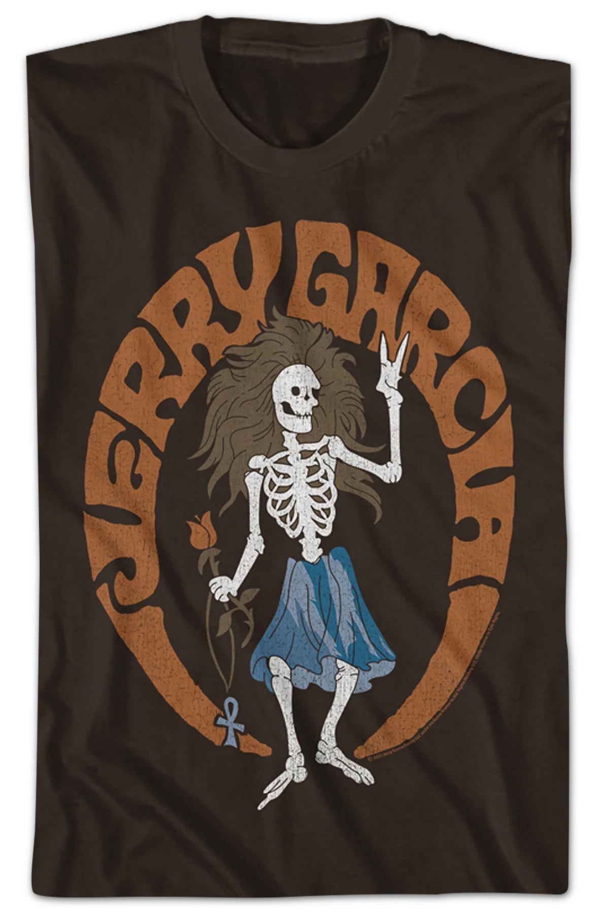 Skeleton Jerry Garcia T-Shirt - Image 2