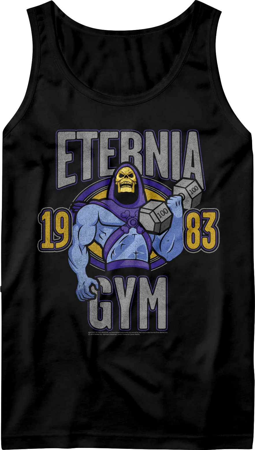 Skeletor Eternia Gym Masters of the Universe Tank Top