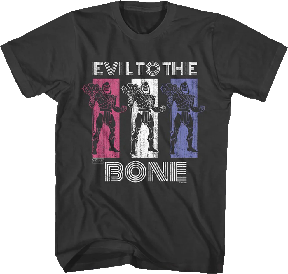 Skeletor Evil to the Bone Masters of the Universe T-Shirt