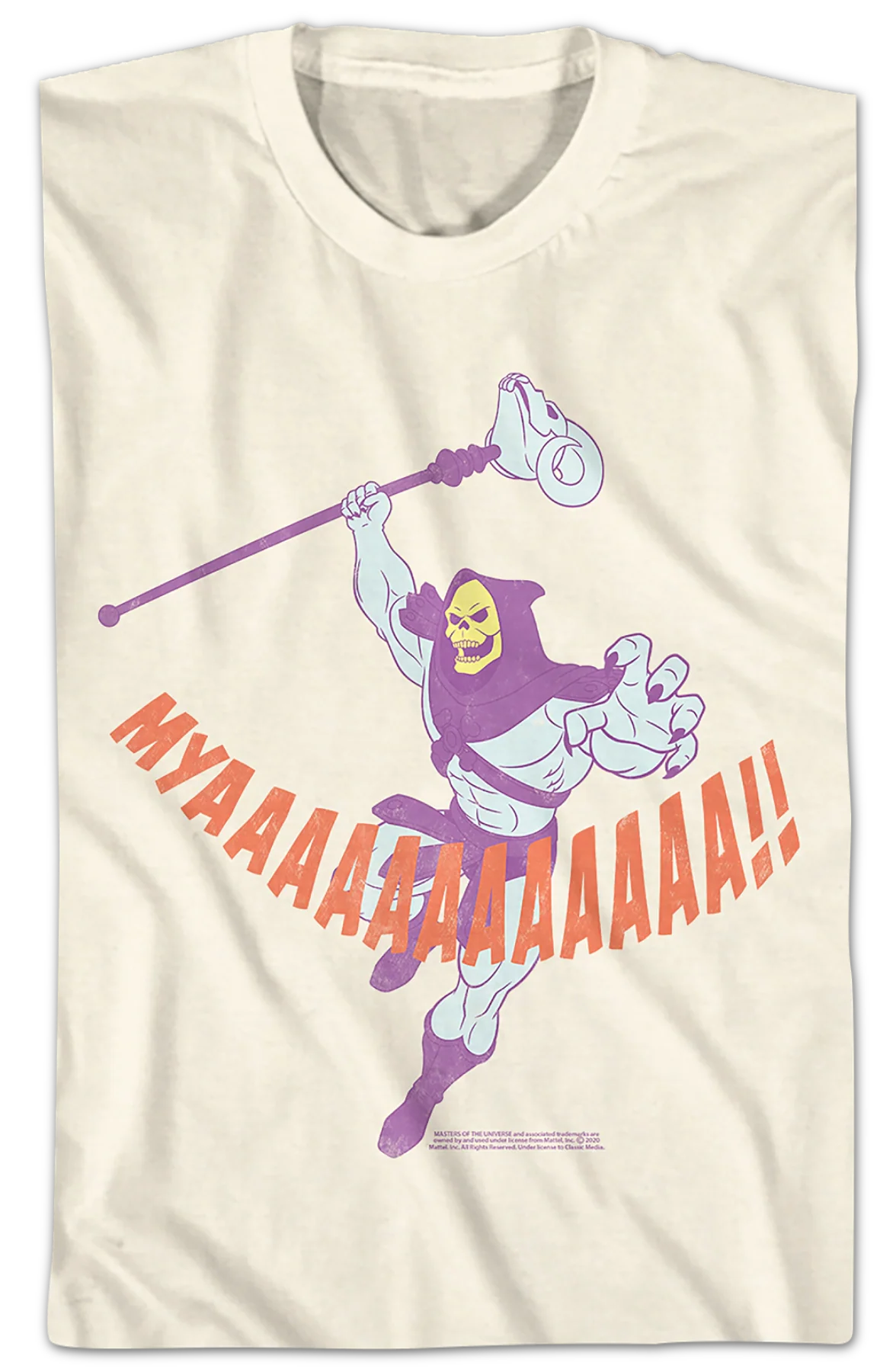 Skeletor Myaaaa Masters of the Universe T-Shirt - Image 2