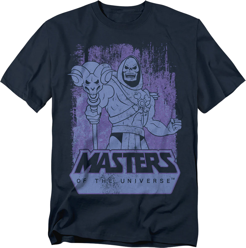 Skeletor Villain Pose Masters of the Universe T-Shirt