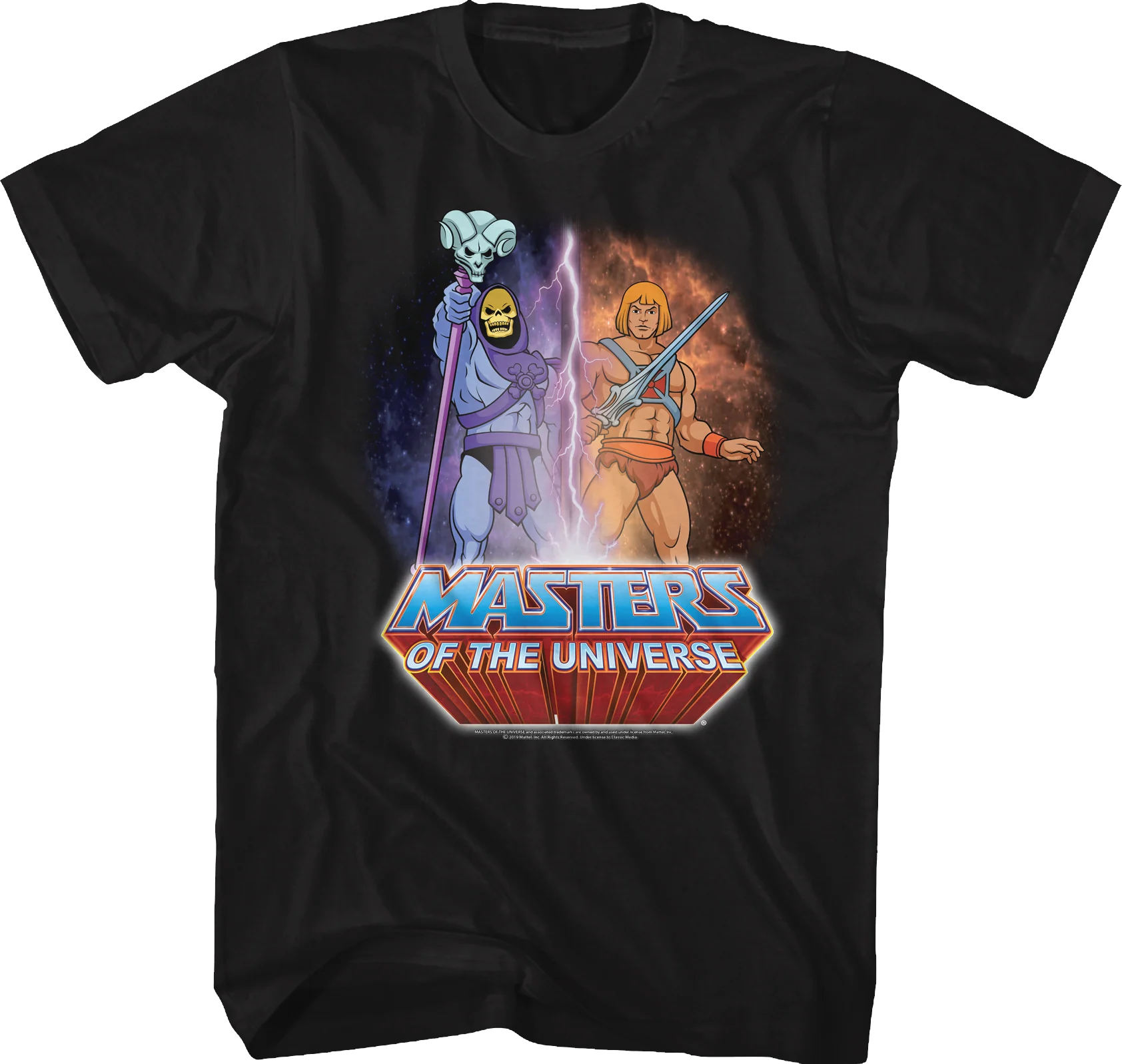 Skeletor vs He-Man Masters of the Universe T-Shirt