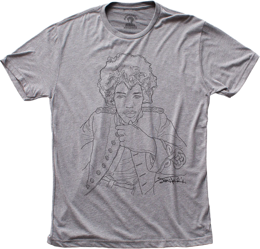 Sketch Jimi Hendrix T-Shirt