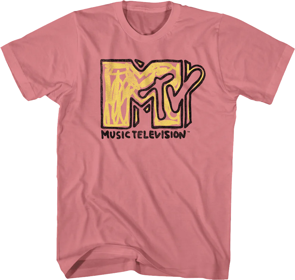 Sketch Logo MTV Shirt