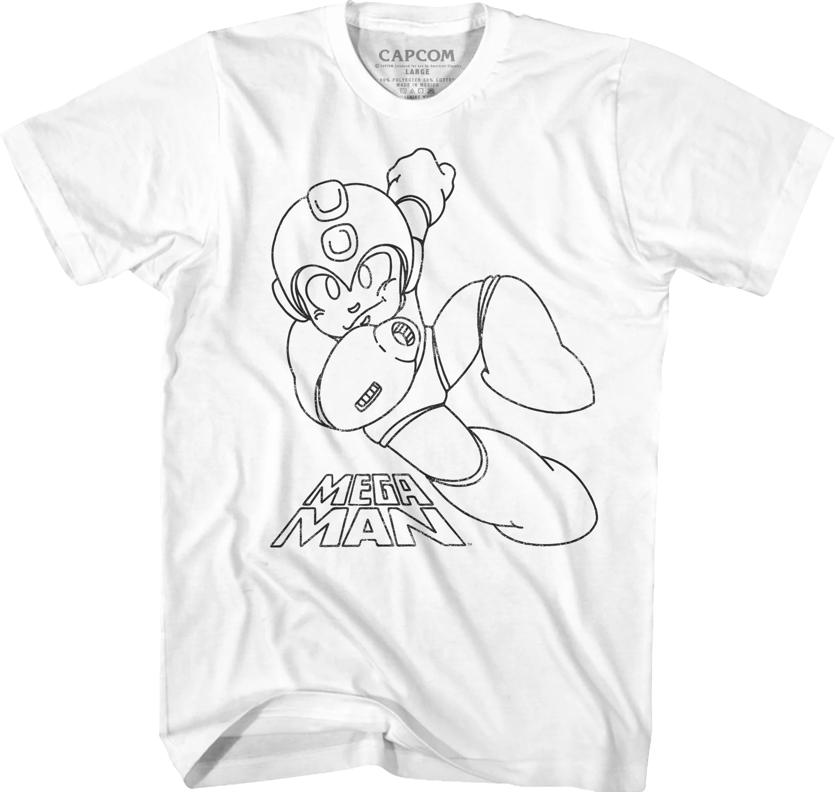 Sketch Mega Man T-Shirt
