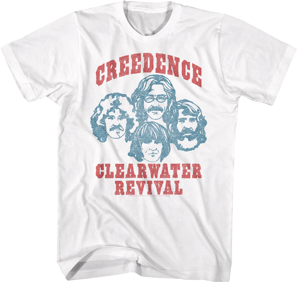 Sketches Creedence Clearwater Revival T-Shirt