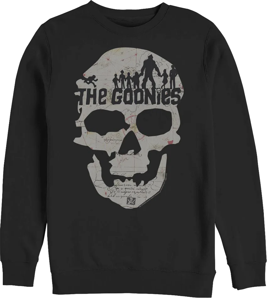 Skull Silhouettes Goonies Sweatshirt