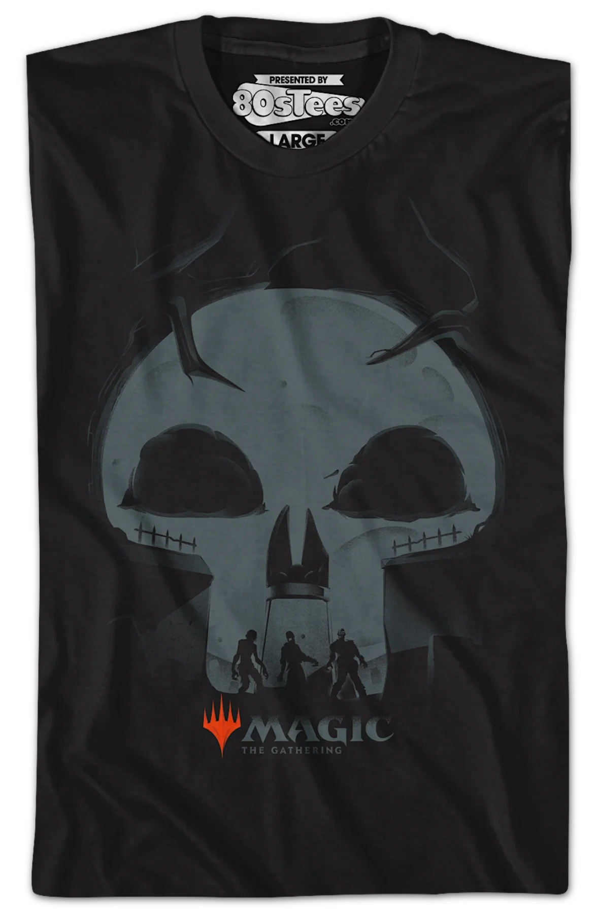 Skull Symbol Magic The Gathering T-Shirt - Image 2