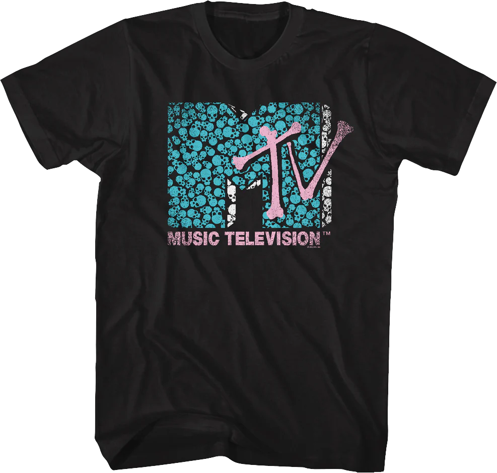 Skulls Logo MTV Shirt