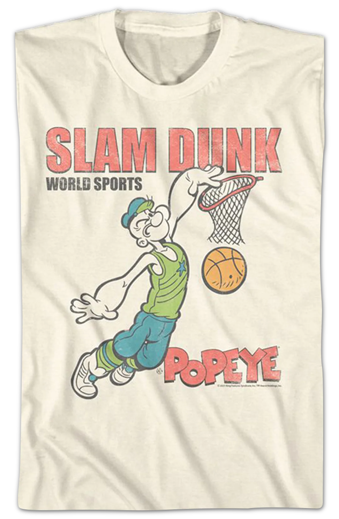 Slam Dunk Popeye T-Shirt - Image 2