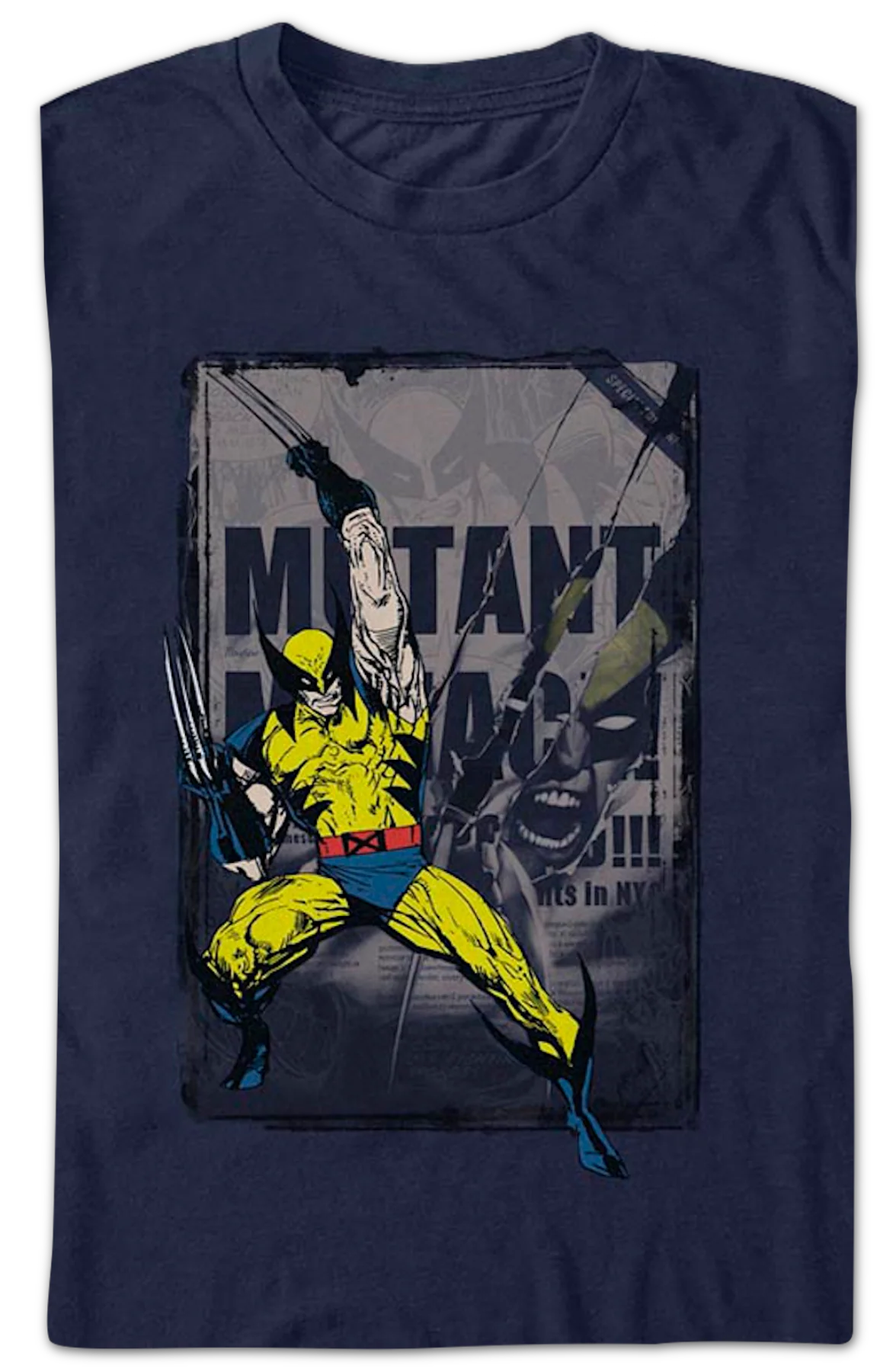 Slashed Wolverine Marvel Comics T-Shirt - Image 2