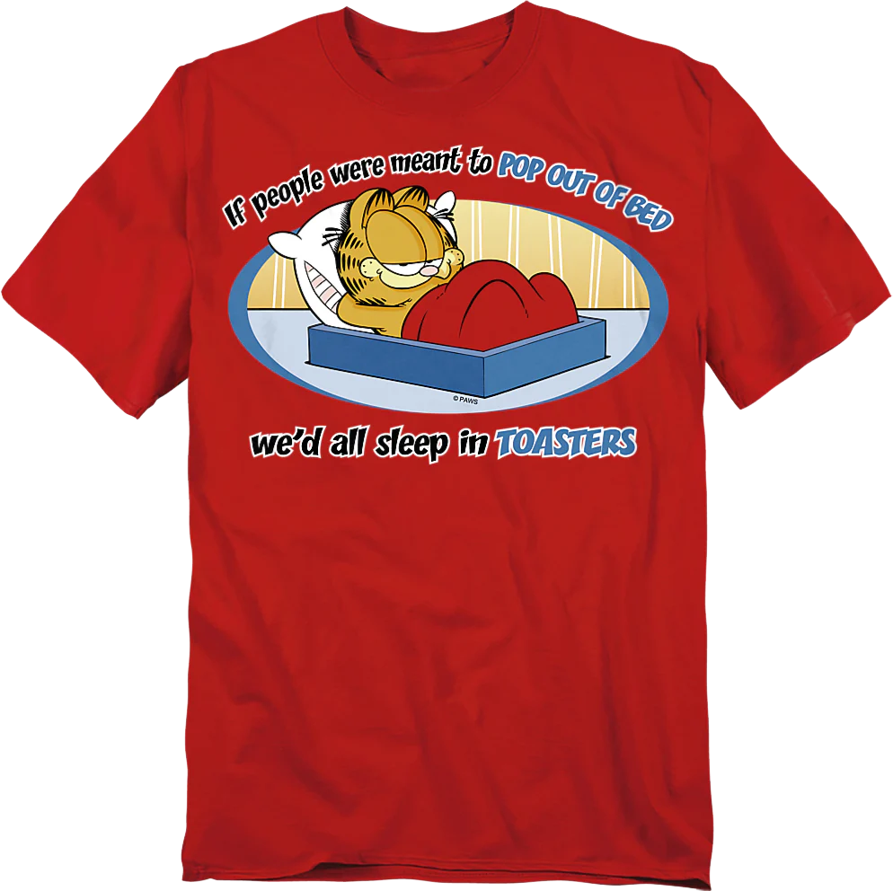 Sleep In Toasters Garfield T-Shirt