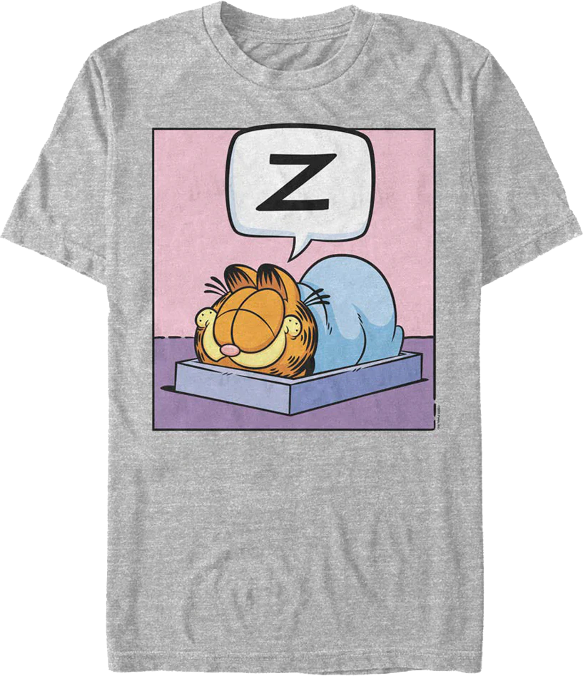 Sleeping Garfield T-Shirt