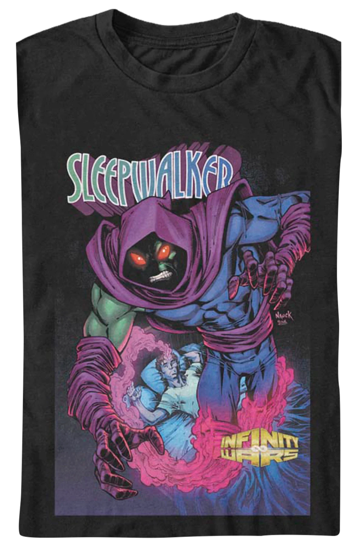Sleepwalker Marvel Comics T-Shirt - Image 2