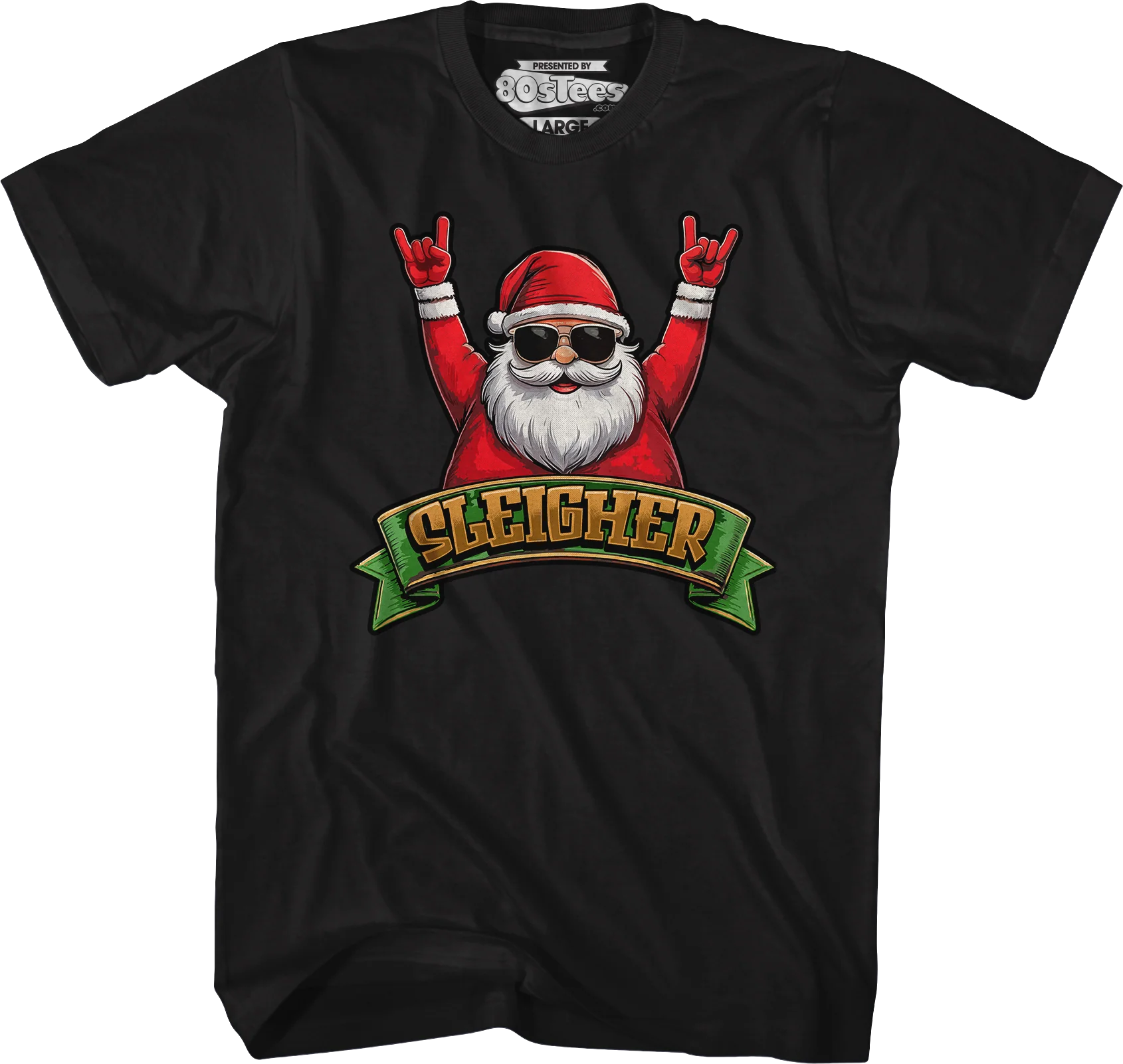 Sleigher Santa Claus T-Shirt