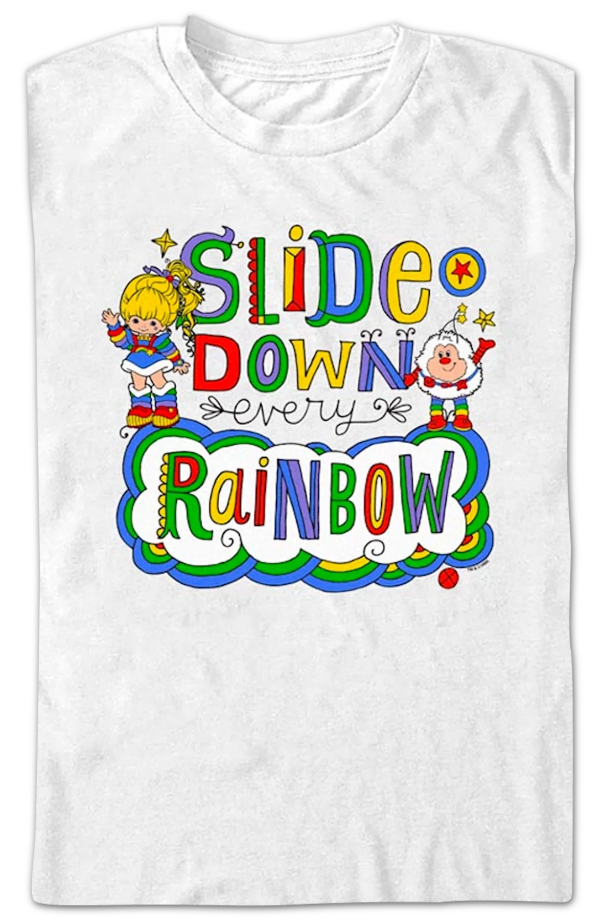 Slide Down Rainbow Brite T-Shirt - Image 2