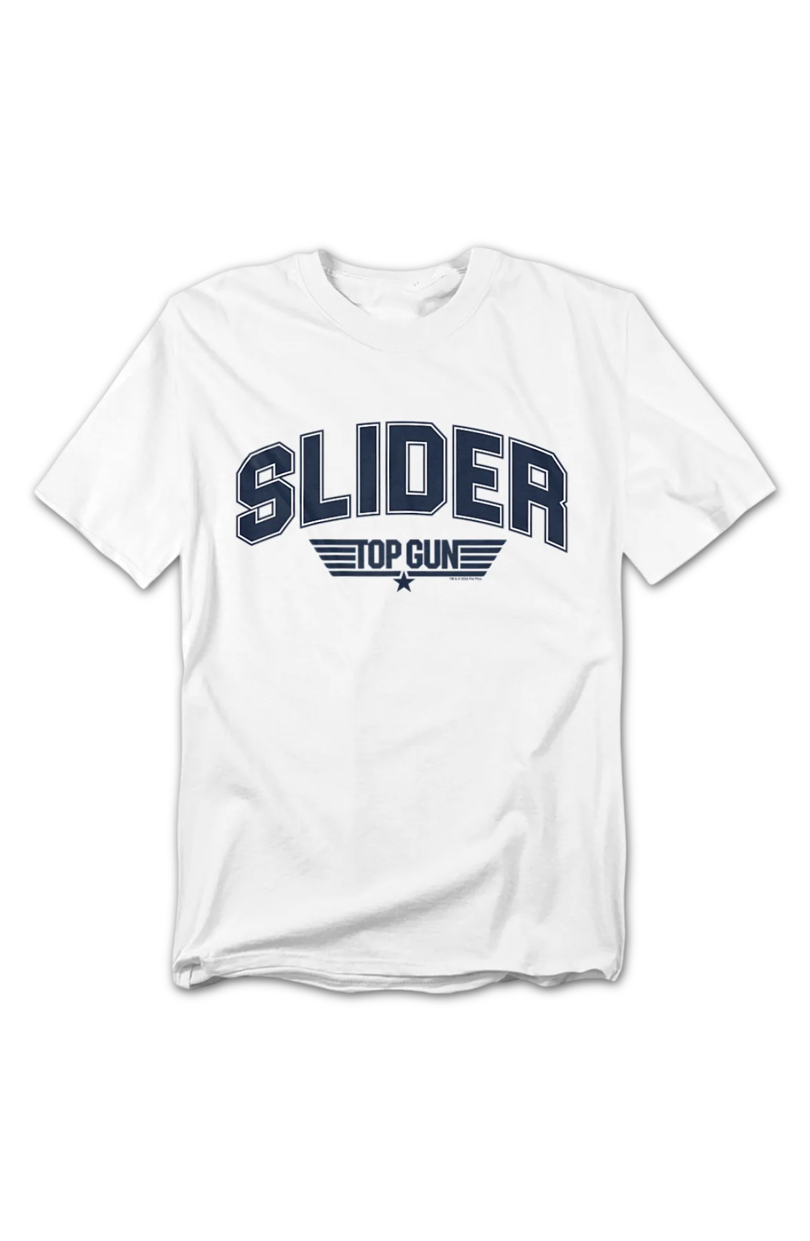 Slider Chenille Letters Top Gun T-Shirt - Image 2