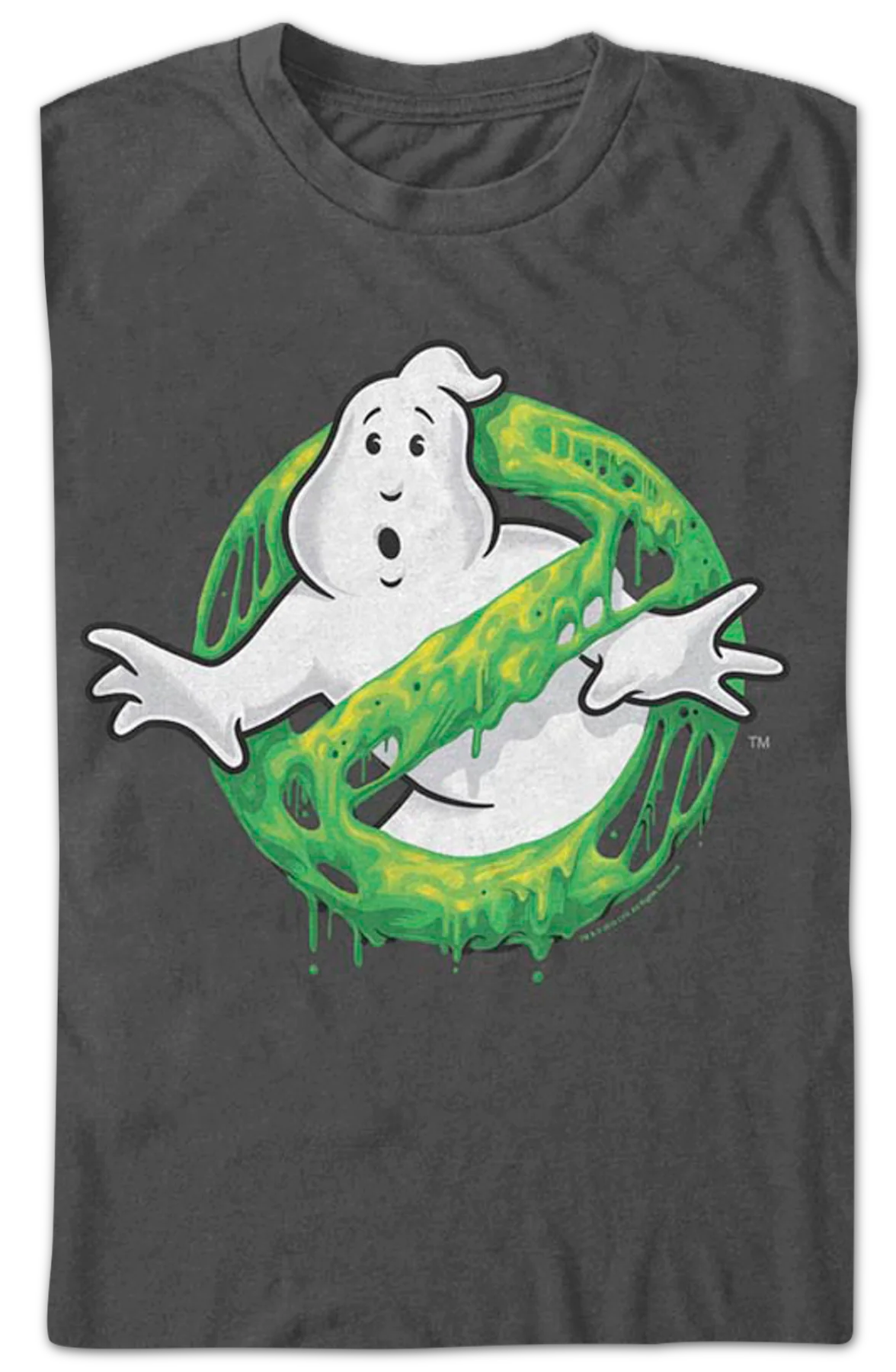 Slime Logo Ghostbusters T-Shirt - Image 2