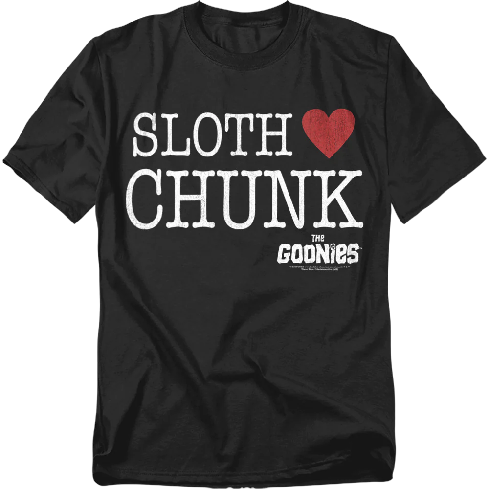 Sloth Loves Chunk Goonies T-Shirt
