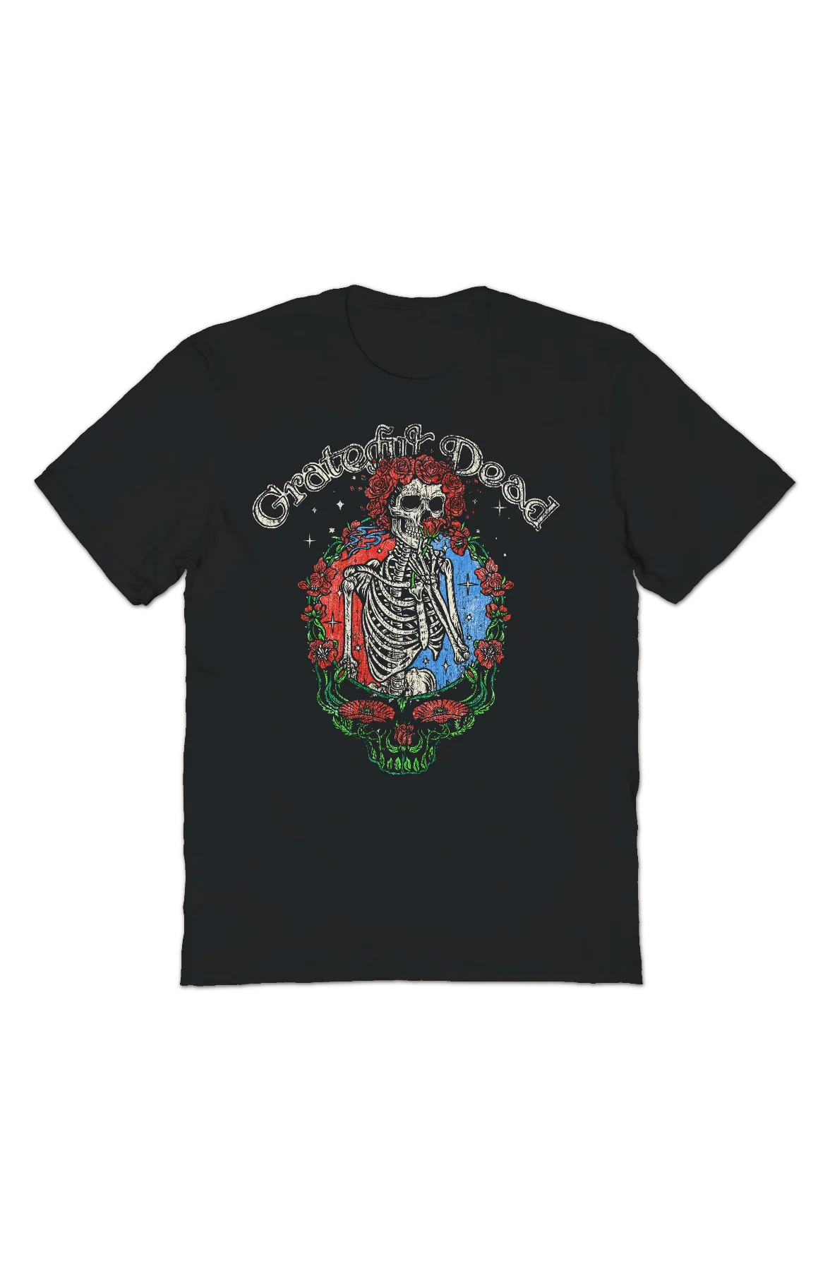 Smell The Roses Grateful Dead T-Shirt - Image 2